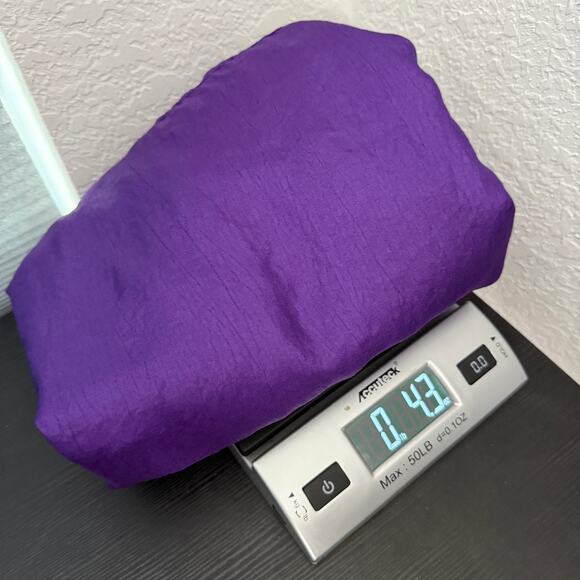 Vintage Ashleigh Morgan Purple Unlined Button Front Blouse Shoulder Pads Size 2X - Picture 9 of 9